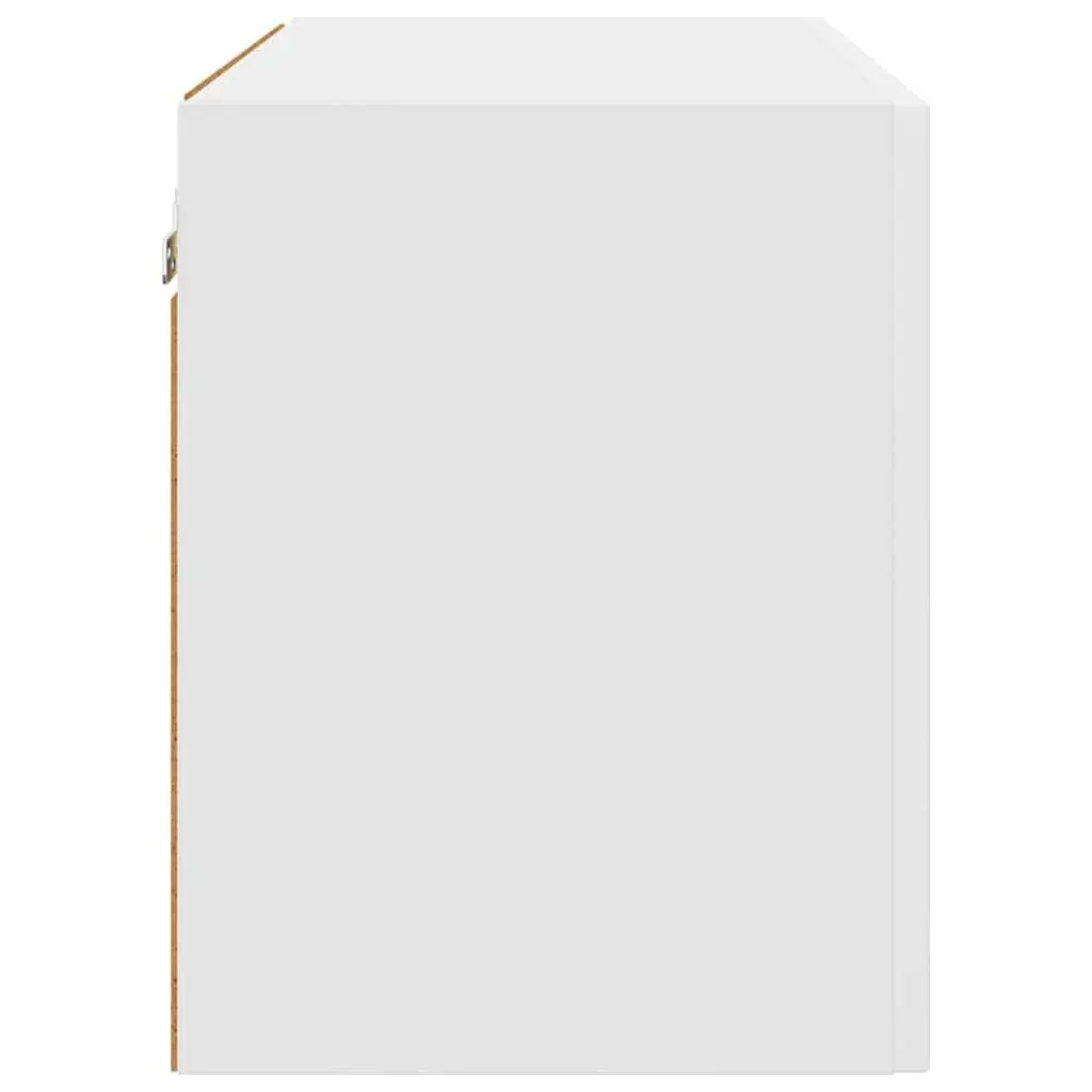 Kitchen Cabinet White Engineered Wood Storage Unit 60x31x40cm