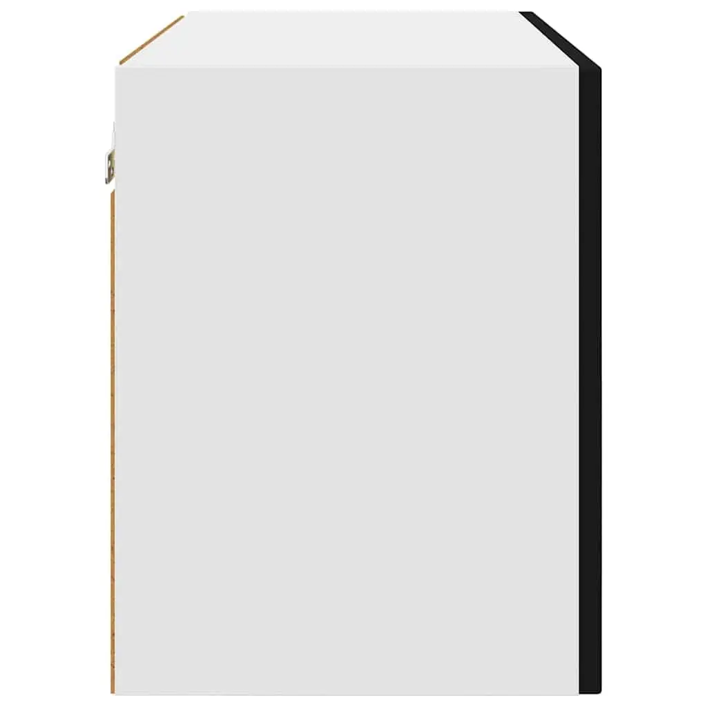 Kitchen Cabinet Dishwasher Panel Black Engineered Wood Storage 60 x 31 x 40cm
