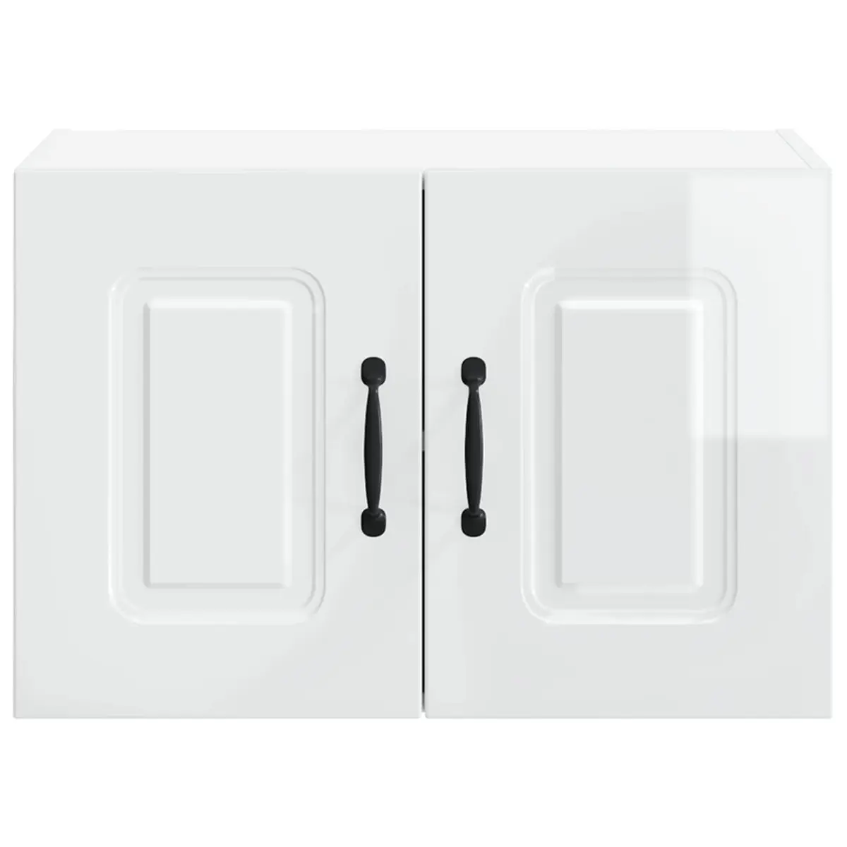 Dishwasher Panel Kitchen Cabinet High Gloss White Storage Organiser 60x31x40cm