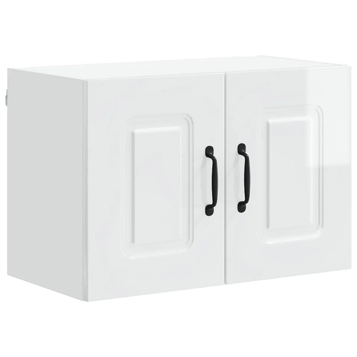 Dishwasher Panel Kitchen Cabinet Engineered Wood High Gloss White 60x31x40cm