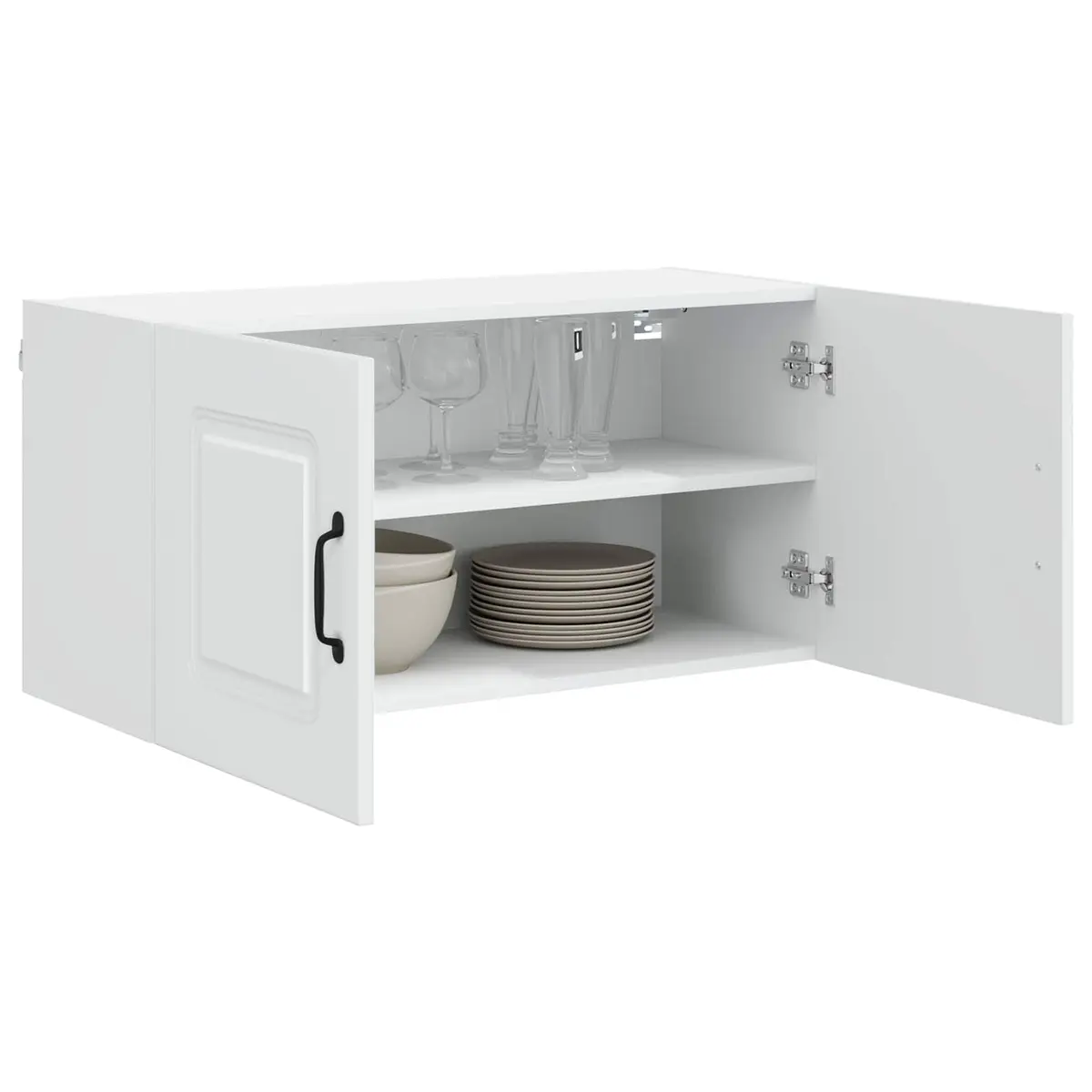 Dishwasher Panel Kitchen Cabinet White Engineered Wood 80 x 31 x 40 cm