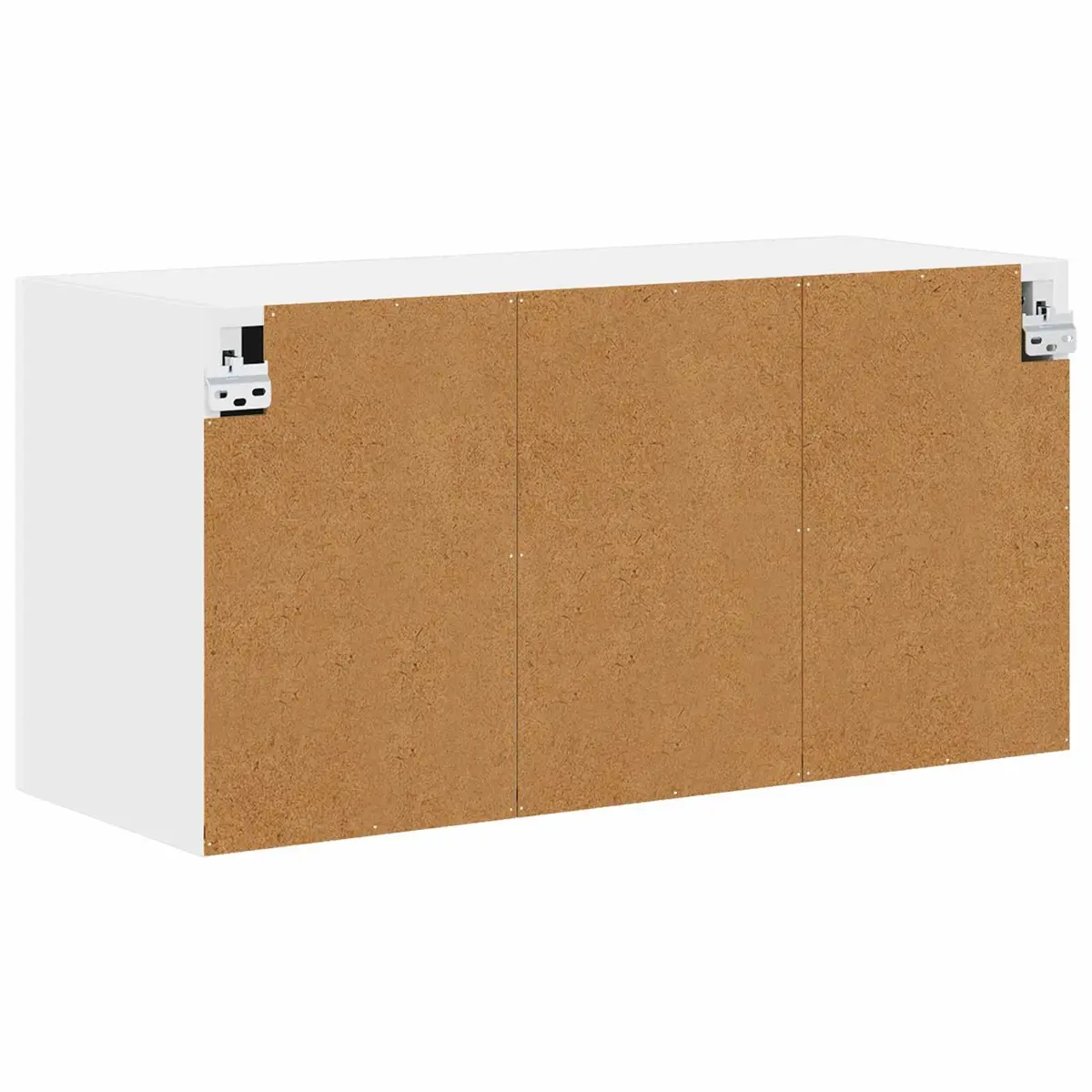 Kitchen Dishwasher Panel Cabinet High Gloss White Storage Organiser 80x31x40cm
