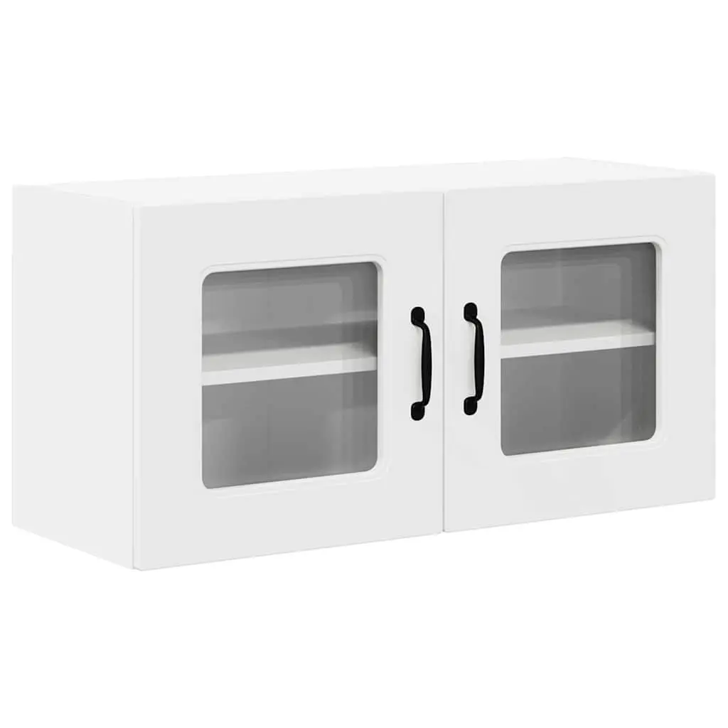 Dishwasher Panel Kitchen Cabinet White Engineered Wood Storage 80x31x40cm