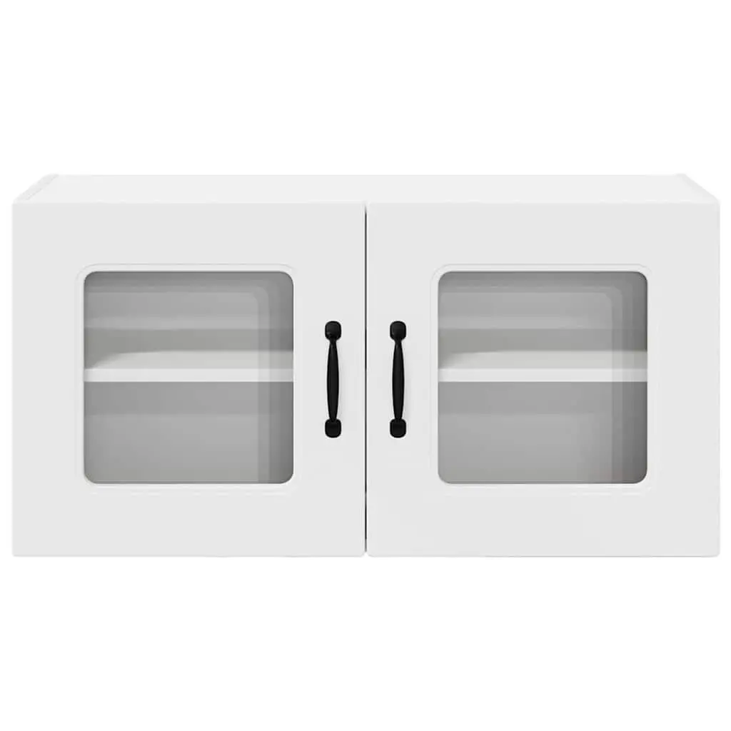 Dishwasher Panel Kitchen Cabinet White Engineered Wood Storage 80x31x40cm