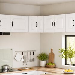 Your Practical White Kitchen Cabinet 57x57x40cm