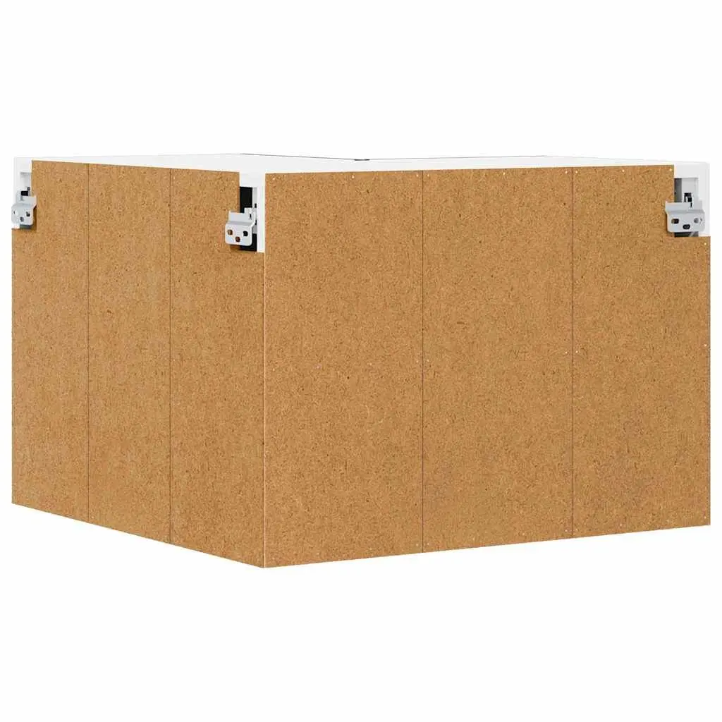 Kitchen Cabinet Black Engineered Wood 57x57x40cm