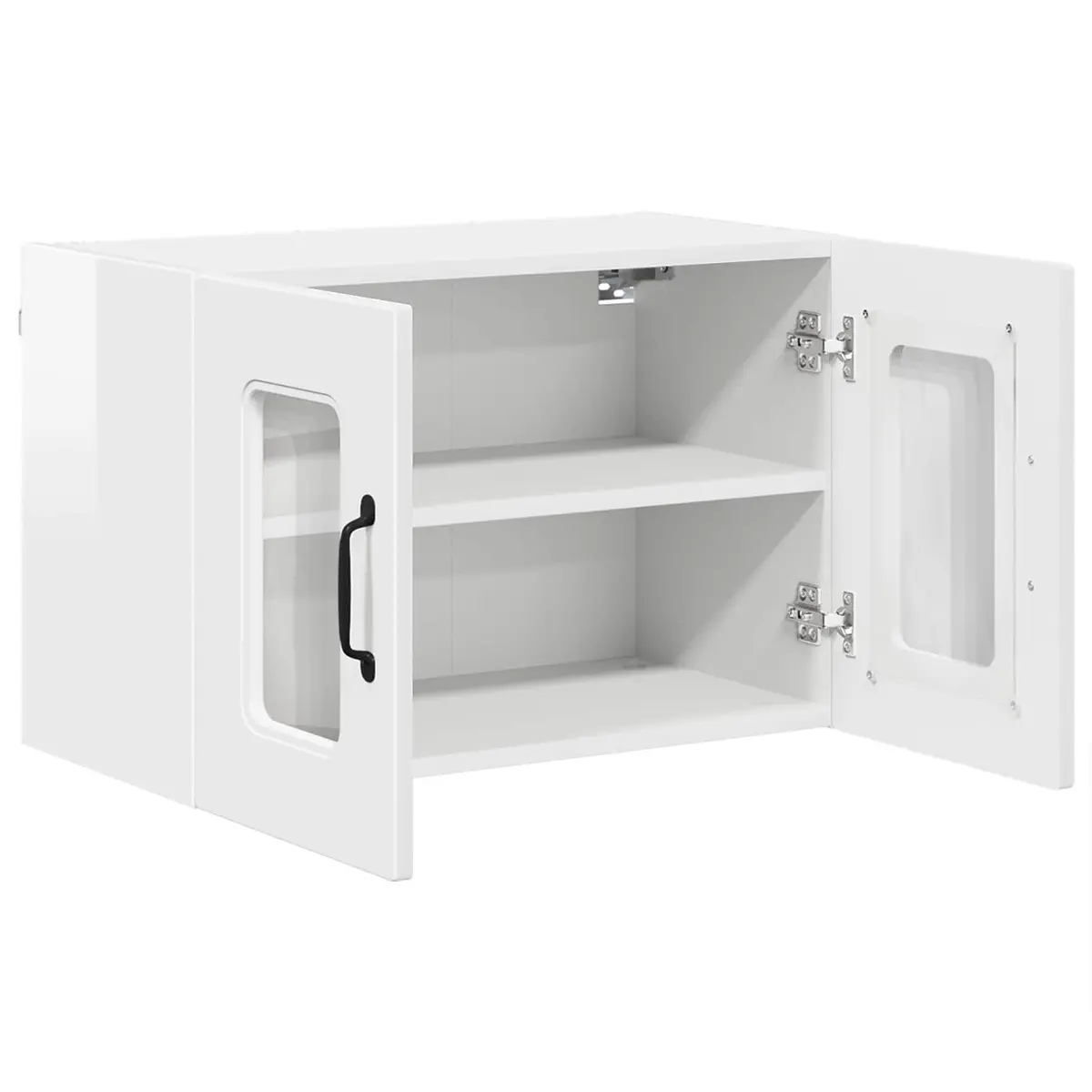 Kitchen Cabinet White Engineered Wood Storage Unit 60x31x40cm