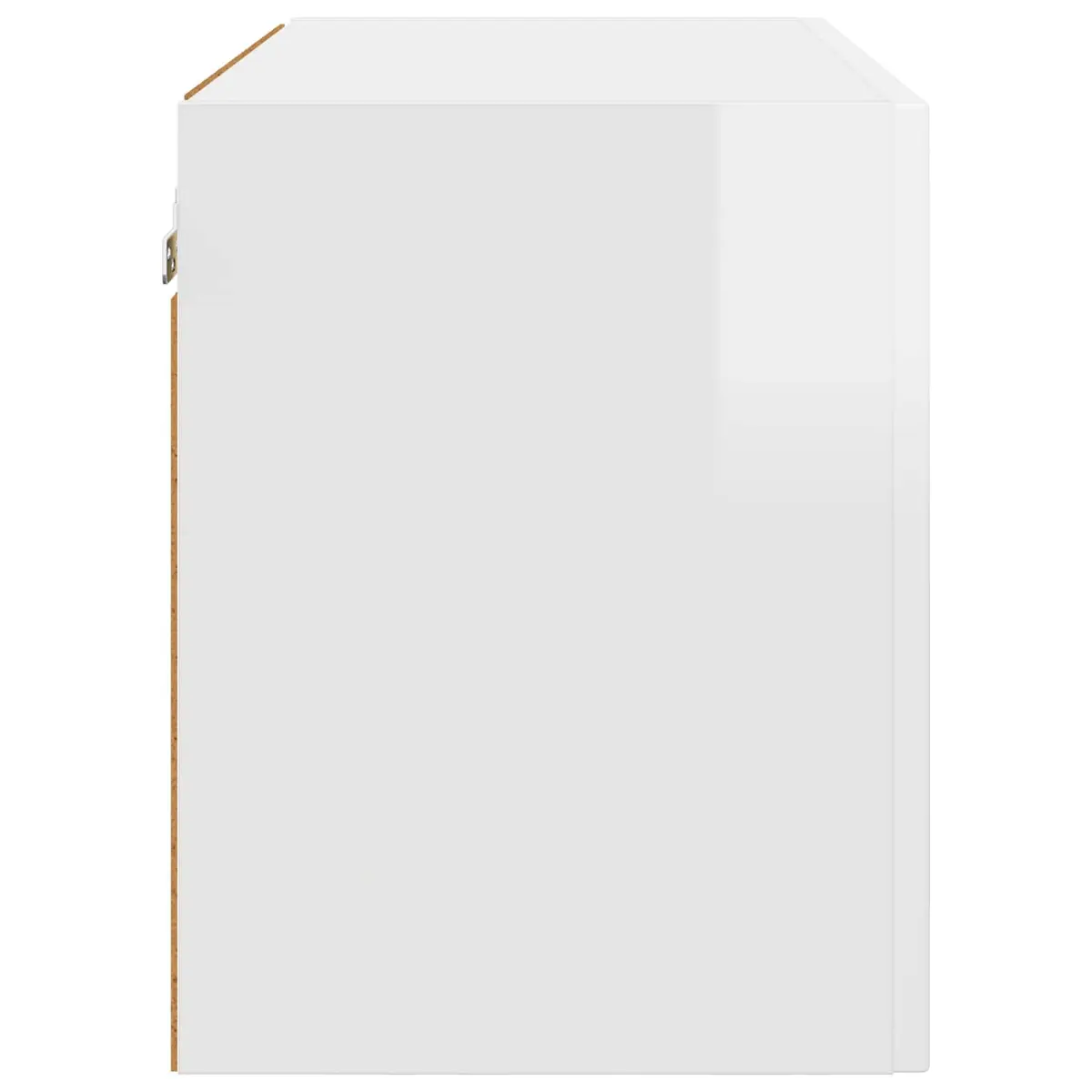 Kitchen Cabinet White Engineered Wood Storage Unit 60x31x40cm
