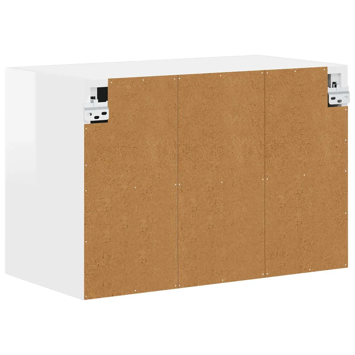 Kitchen Cabinet White Engineered Wood Storage Unit 60x31x40cm