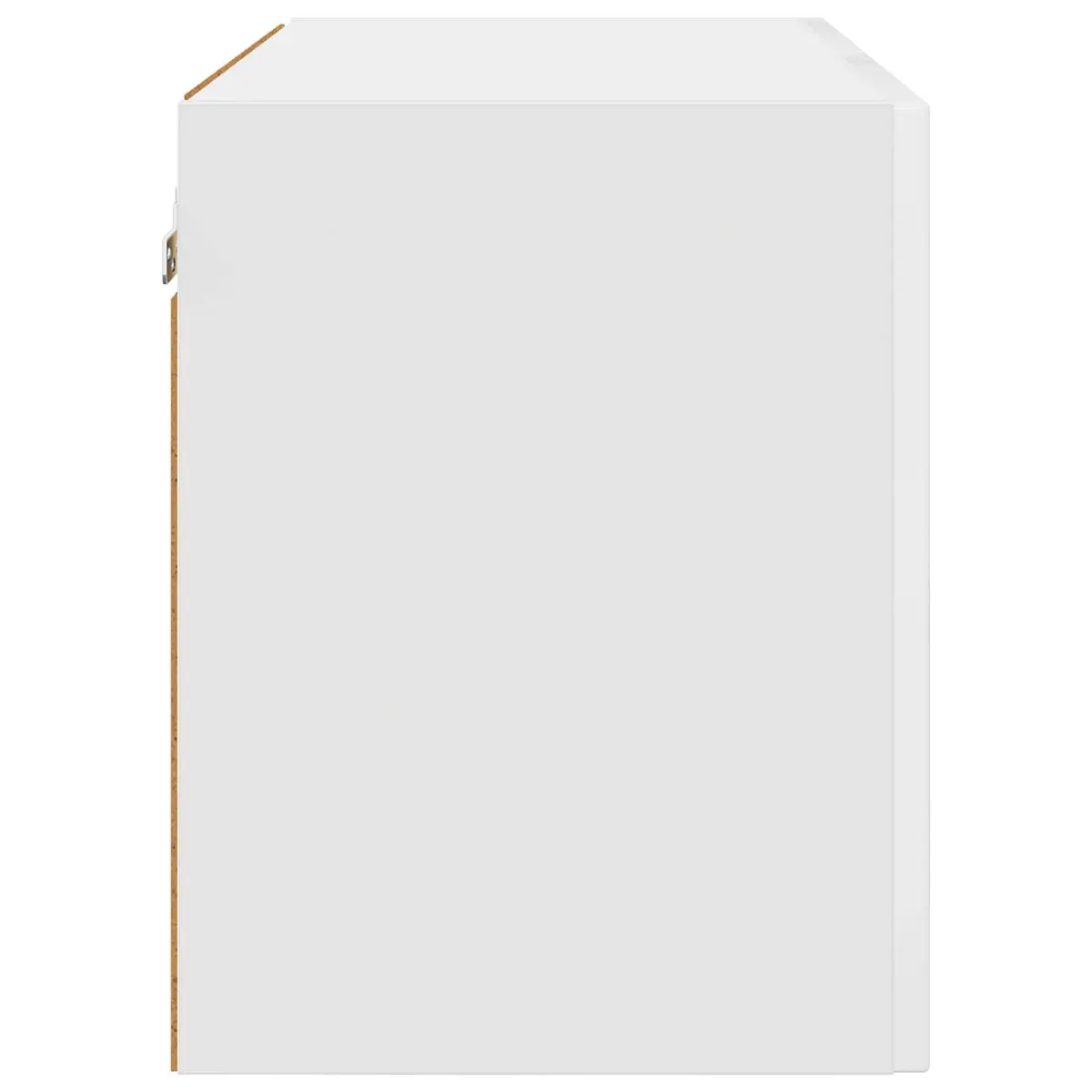 Dishwasher Panel Cabinet High Gloss White Engineered Wood Storage 60 x 31 x 40 cm