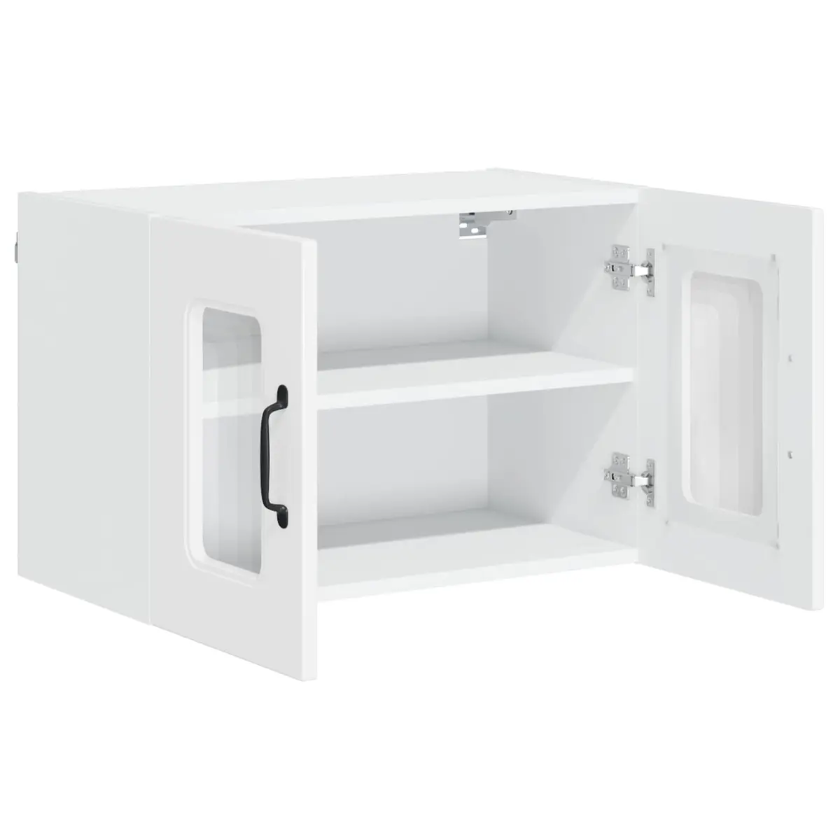 Dishwasher Panel Cabinet High Gloss White Engineered Wood Storage 60 x 31 x 40 cm