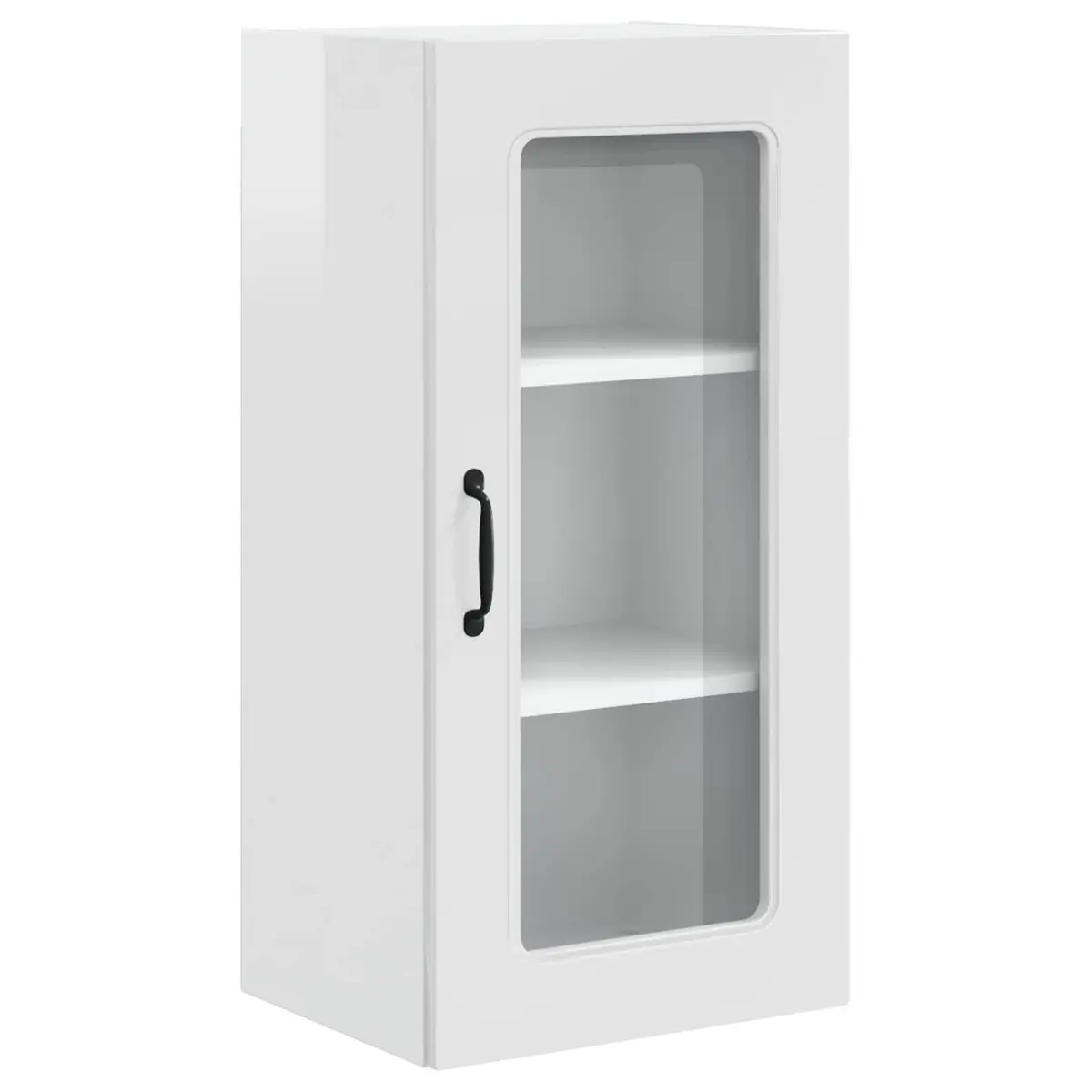 Dishwasher Panel Kitchen Cabinet High Gloss White Storage Engineered Wood