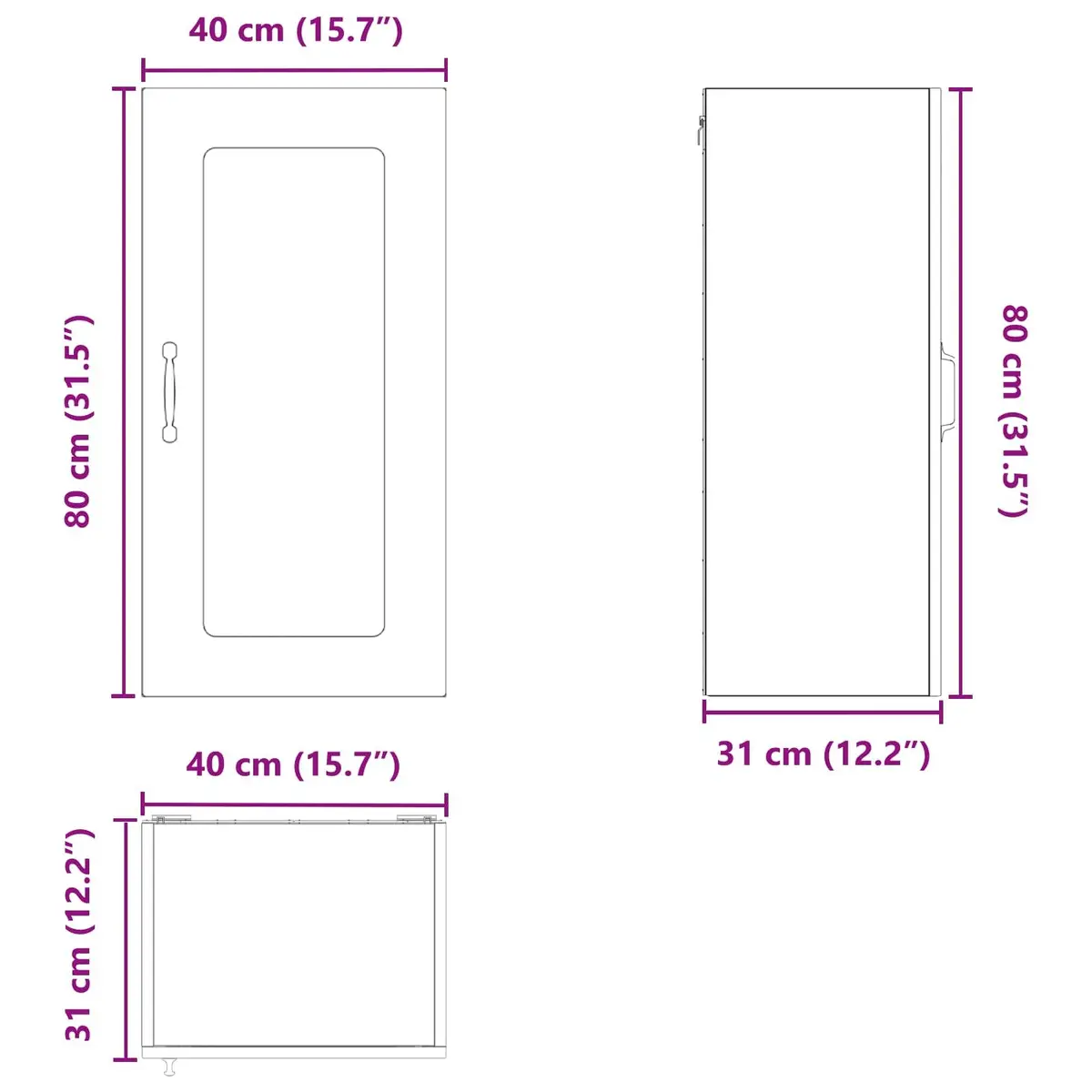 Dishwasher Panel Kitchen Cabinet High Gloss White Storage Engineered Wood