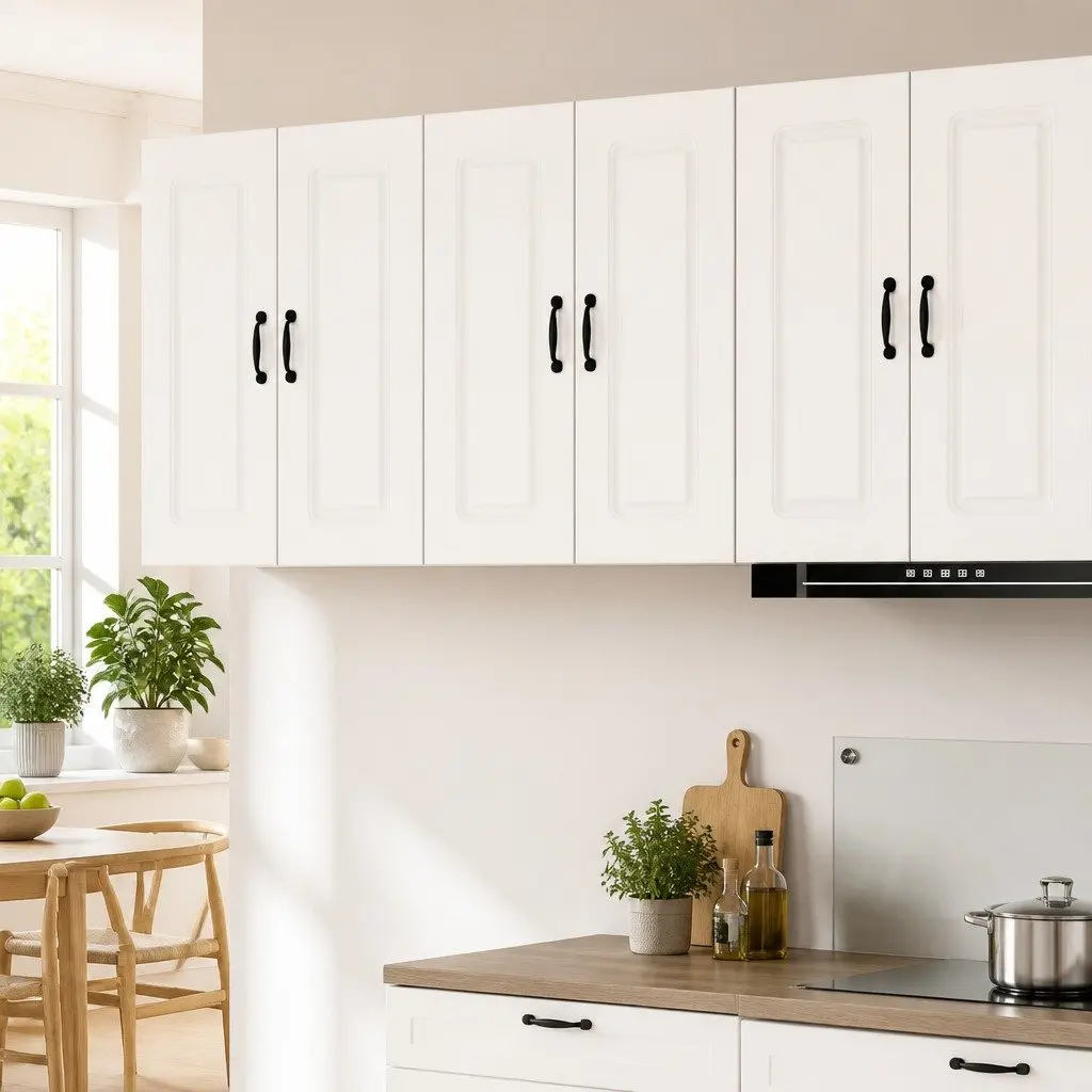 Dishwasher Panel Cabinet High Gloss White Engineered Wood Storage 30 x 31 x 80 cm