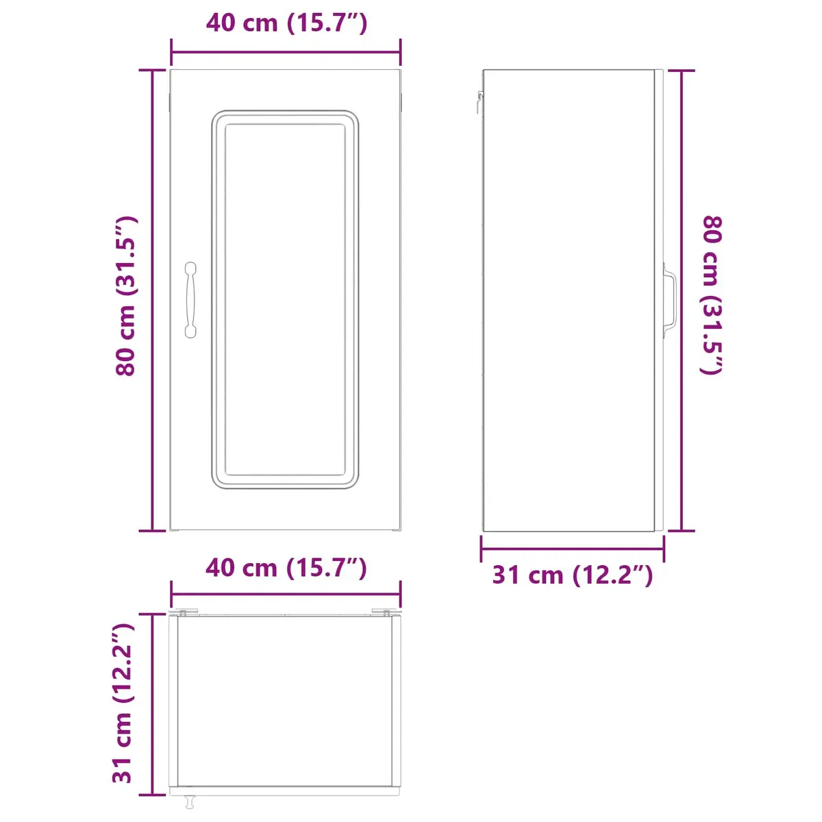 White Engineered Wood Kitchen Cabinet Dishwasher Panel Compact Storage Organizer