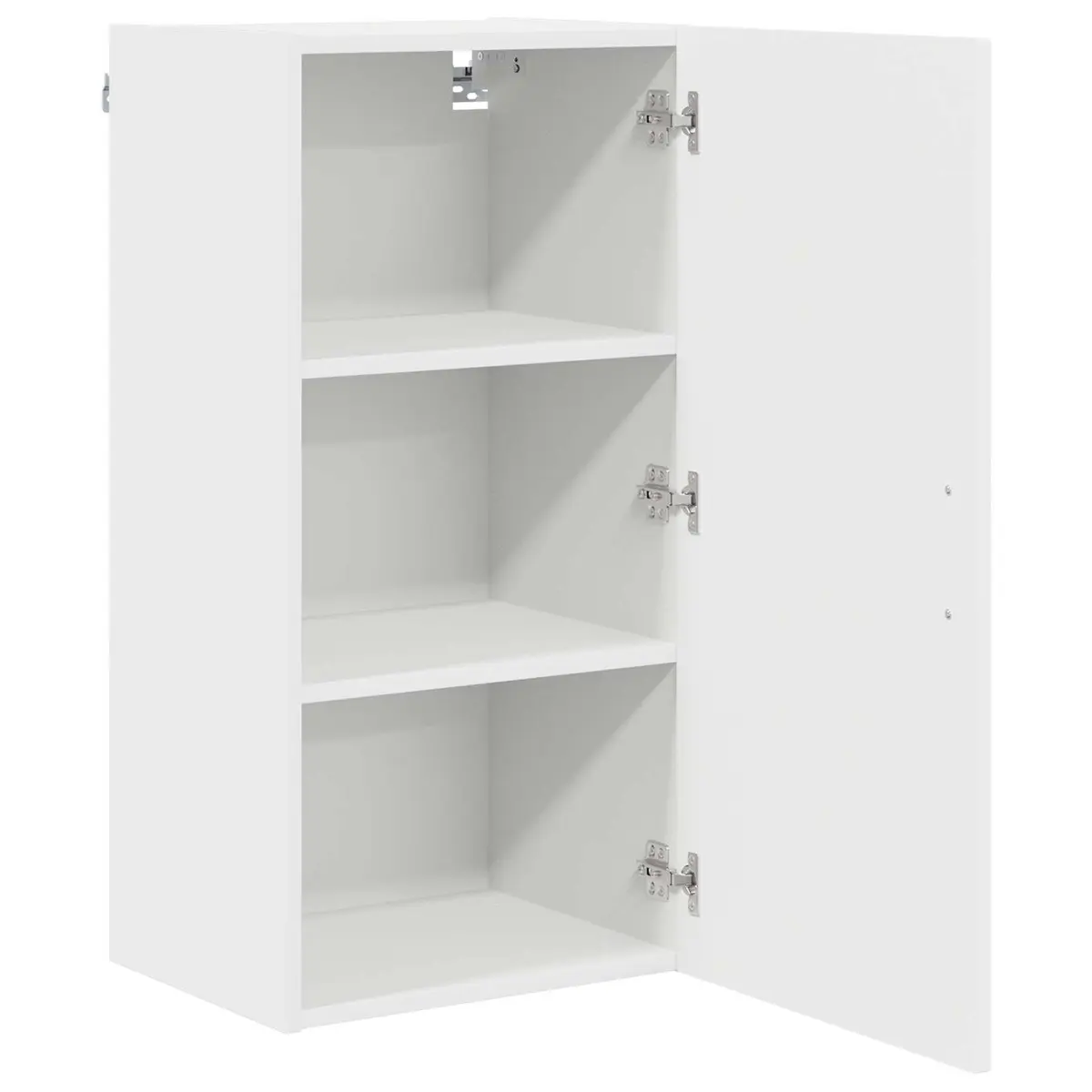 White Engineered Wood Kitchen Cabinet Dishwasher Panel Compact Storage Organizer