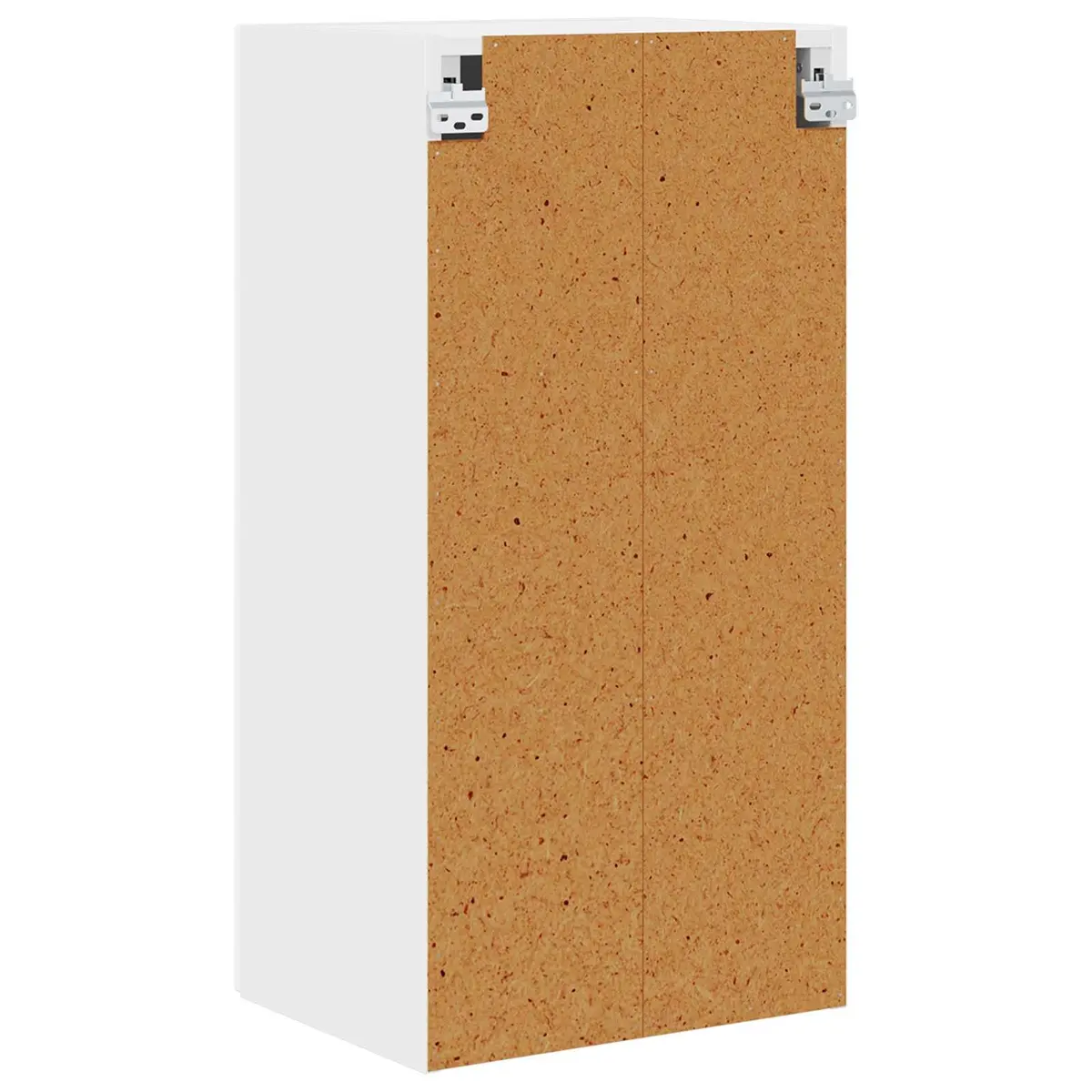 White Engineered Wood Kitchen Cabinet Dishwasher Panel Compact Storage Organizer