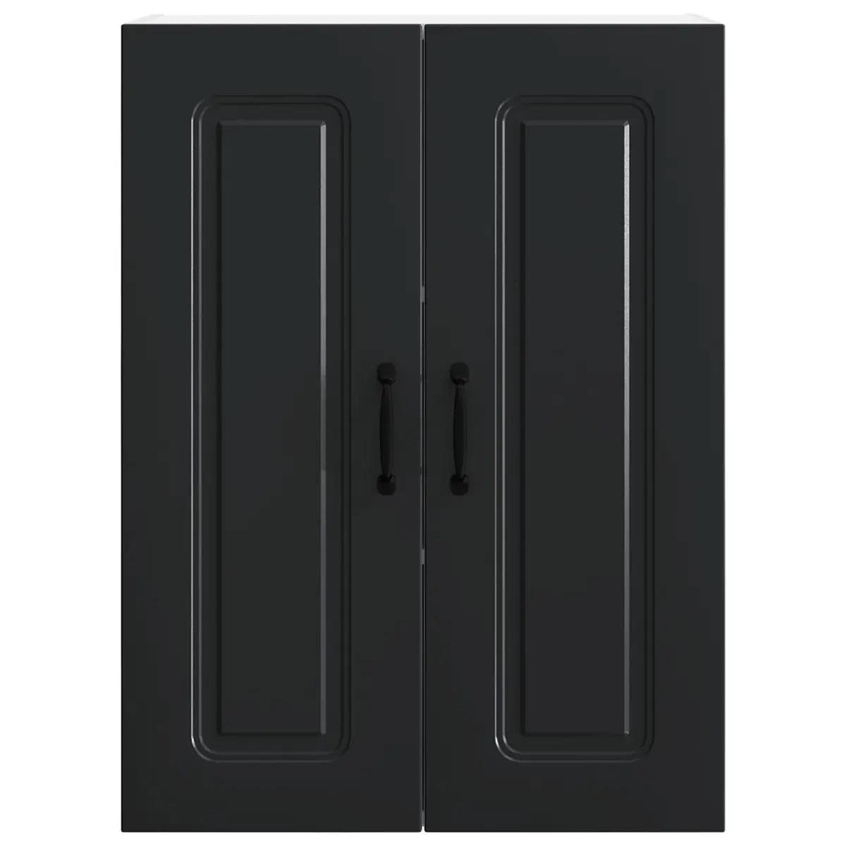 Engineered Wood Kitchen Cabinet Black Dishwasher Panel Storage Compact 60x31x80cm