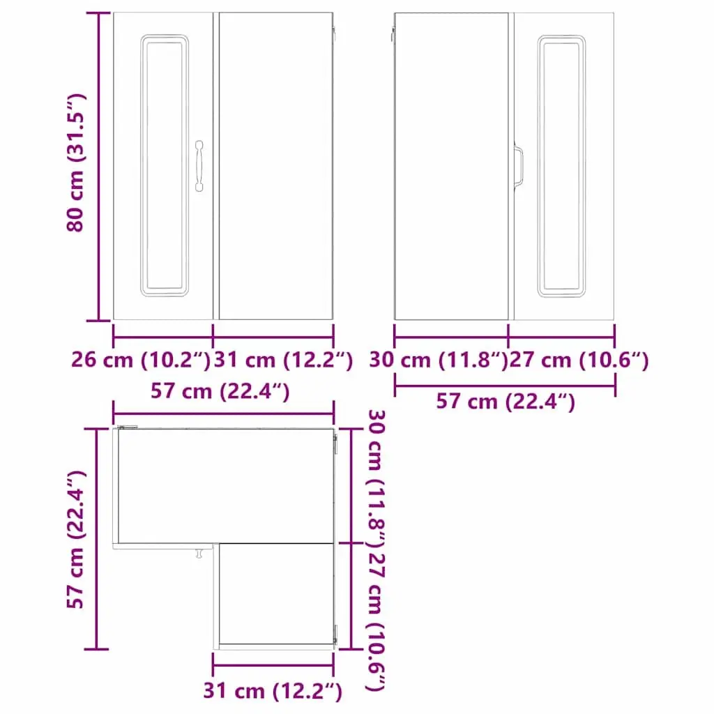 White Kitchen Cabinet for Easy Storage