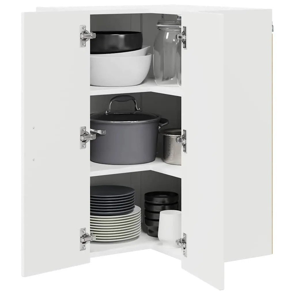 White Kitchen Cabinet for Easy Storage