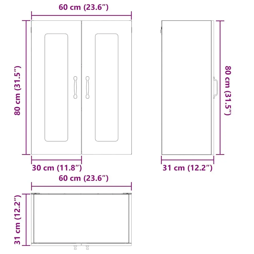 Black Kitchen Cabinet for Storage