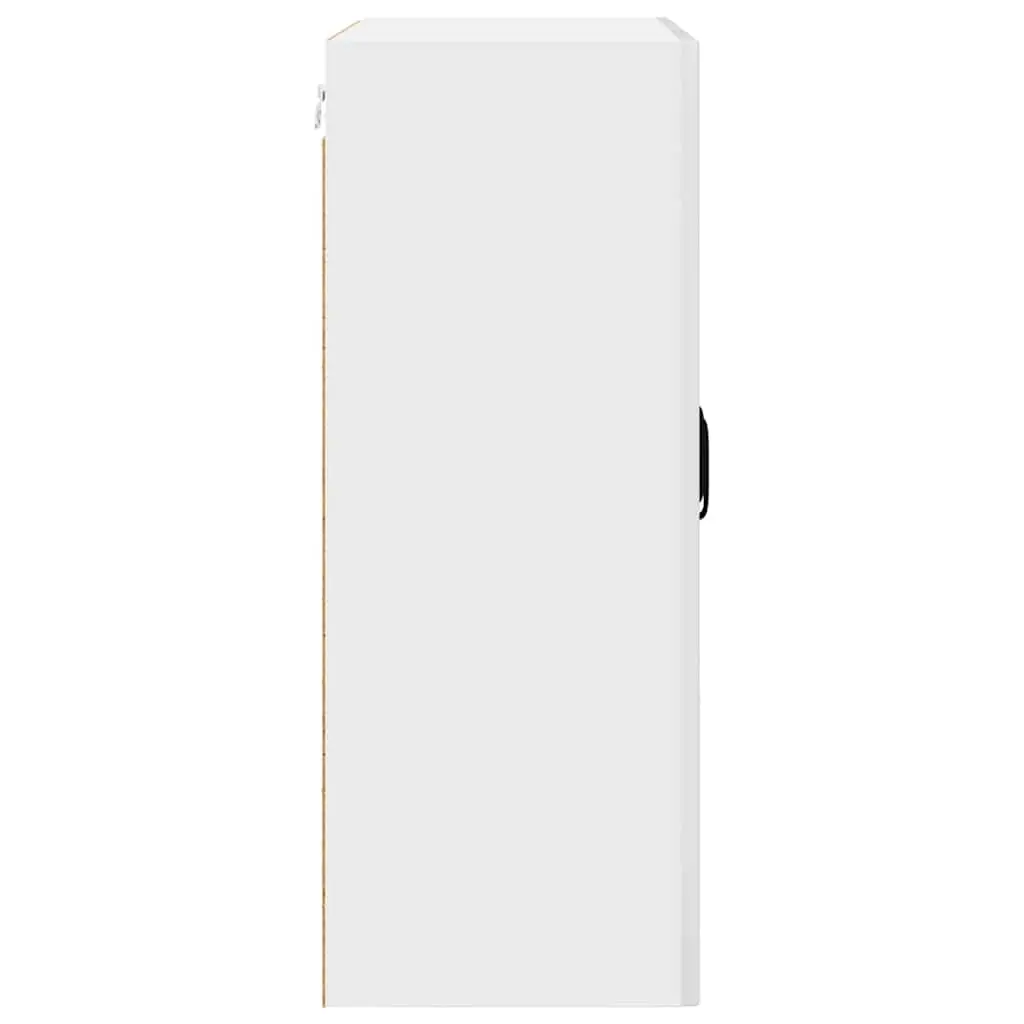 Kitchen Cabinet High Gloss White Engineered Wood 60 x 31 x 80 cm