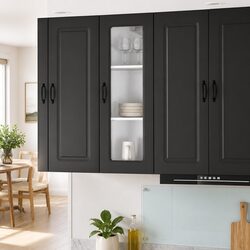 Friendly Black Kitchen Cabinet for Your Space - 40 x 31 x 100 cm