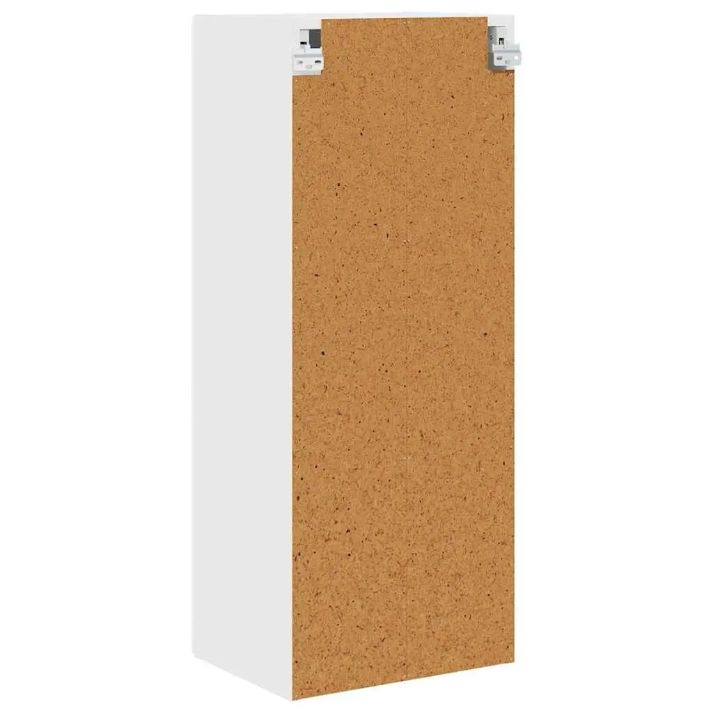 Kitchen Cabinet Storage Organizer High Gloss White 40x31x100 cm
