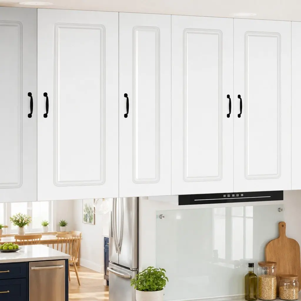 Dishwasher Panel Kitchen Cabinet White Storage Furniture Engineered Wood