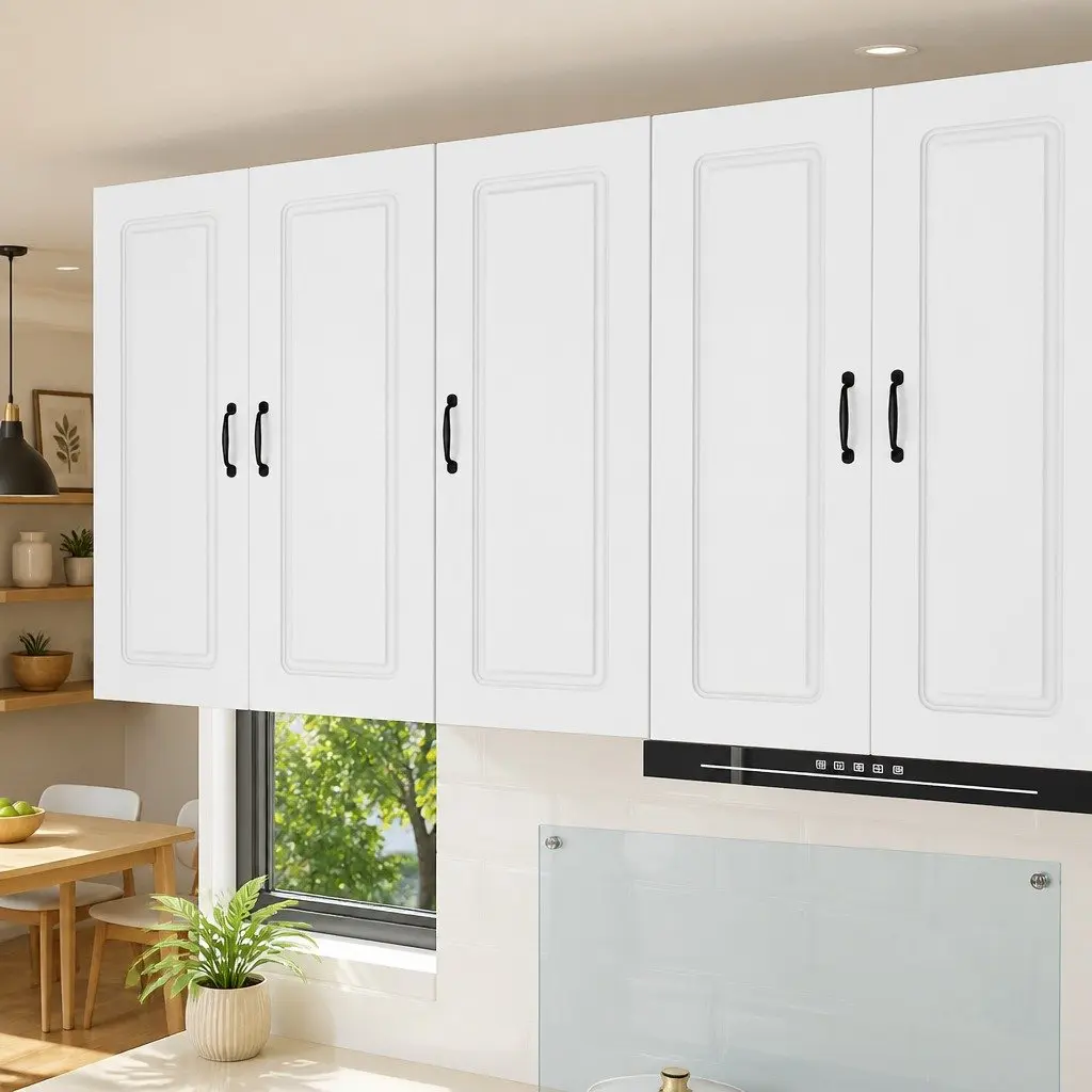 Kitchen Cabinet White Engineered Wood Storage Organiser 40 x 31 x 100 cm