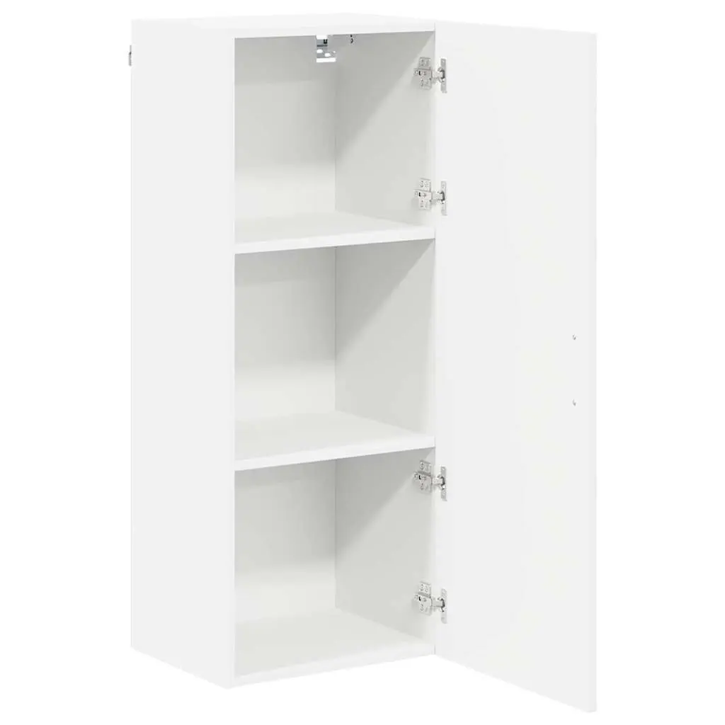 Kitchen Cabinet White Engineered Wood Storage Organiser 40 x 31 x 100 cm