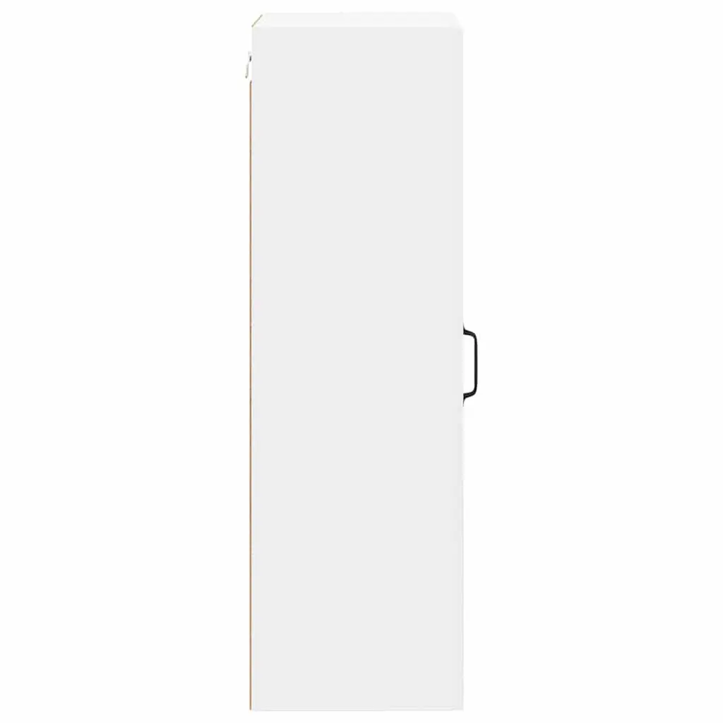 Kitchen Cabinet White Engineered Wood Storage Organiser 40 x 31 x 100 cm