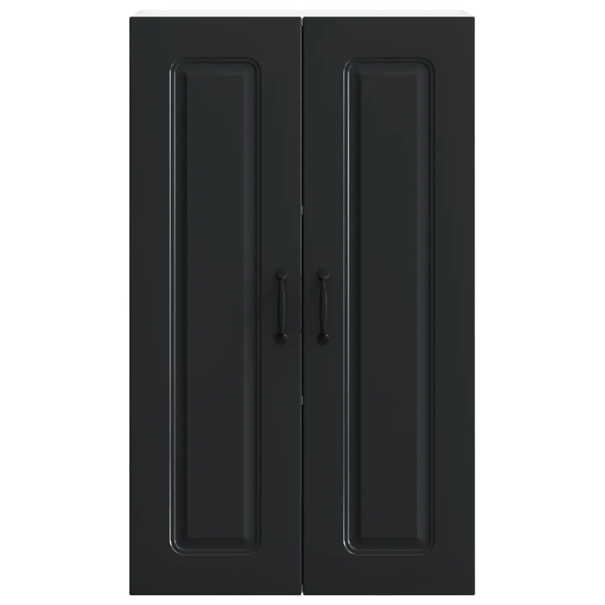 Dishwasher Panel Black Engineered Wood 60 x 31 x 100 cm