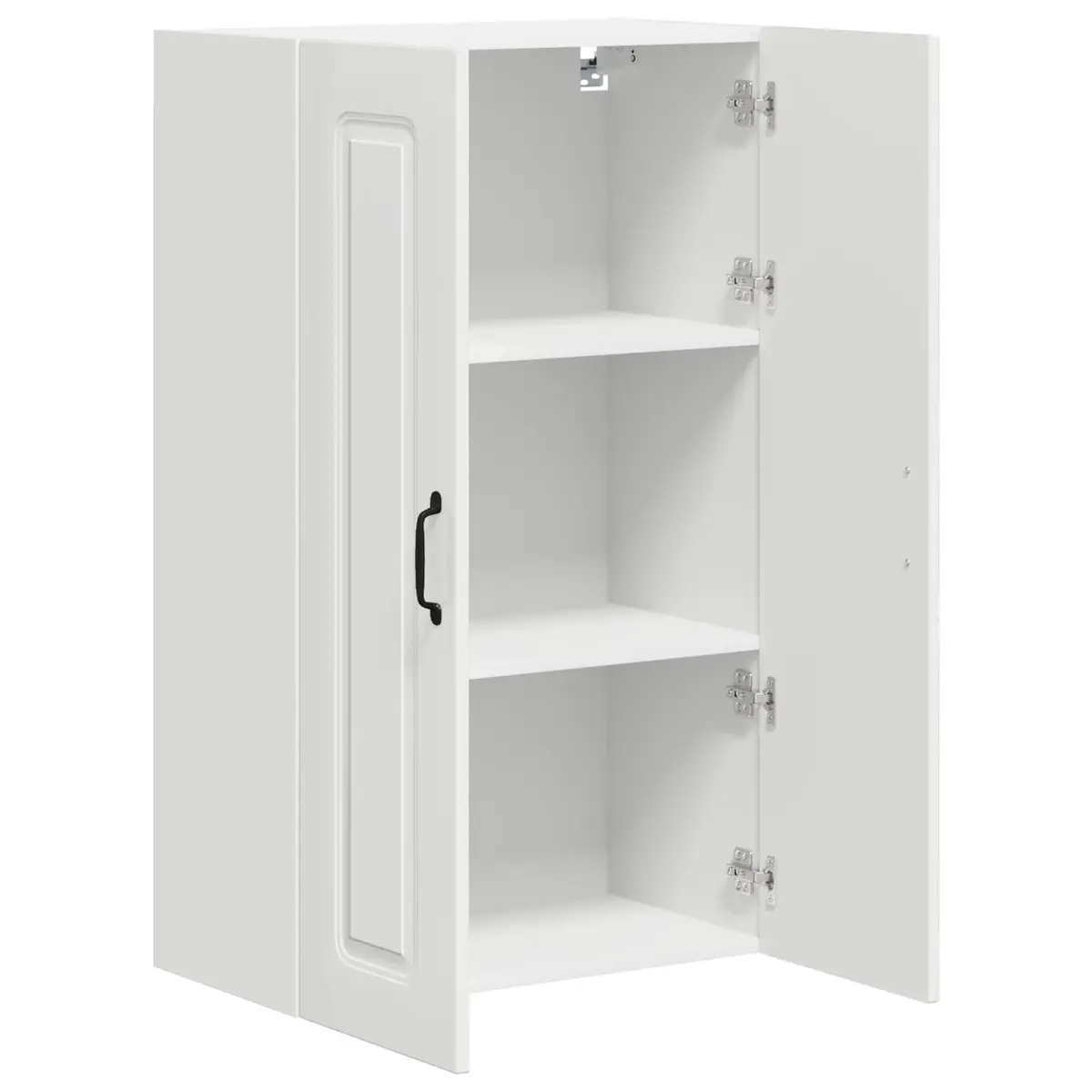 Dishwasher Panel Kitchen Cabinet High Gloss White Engineered Wood 60 x 31 x 100 cm