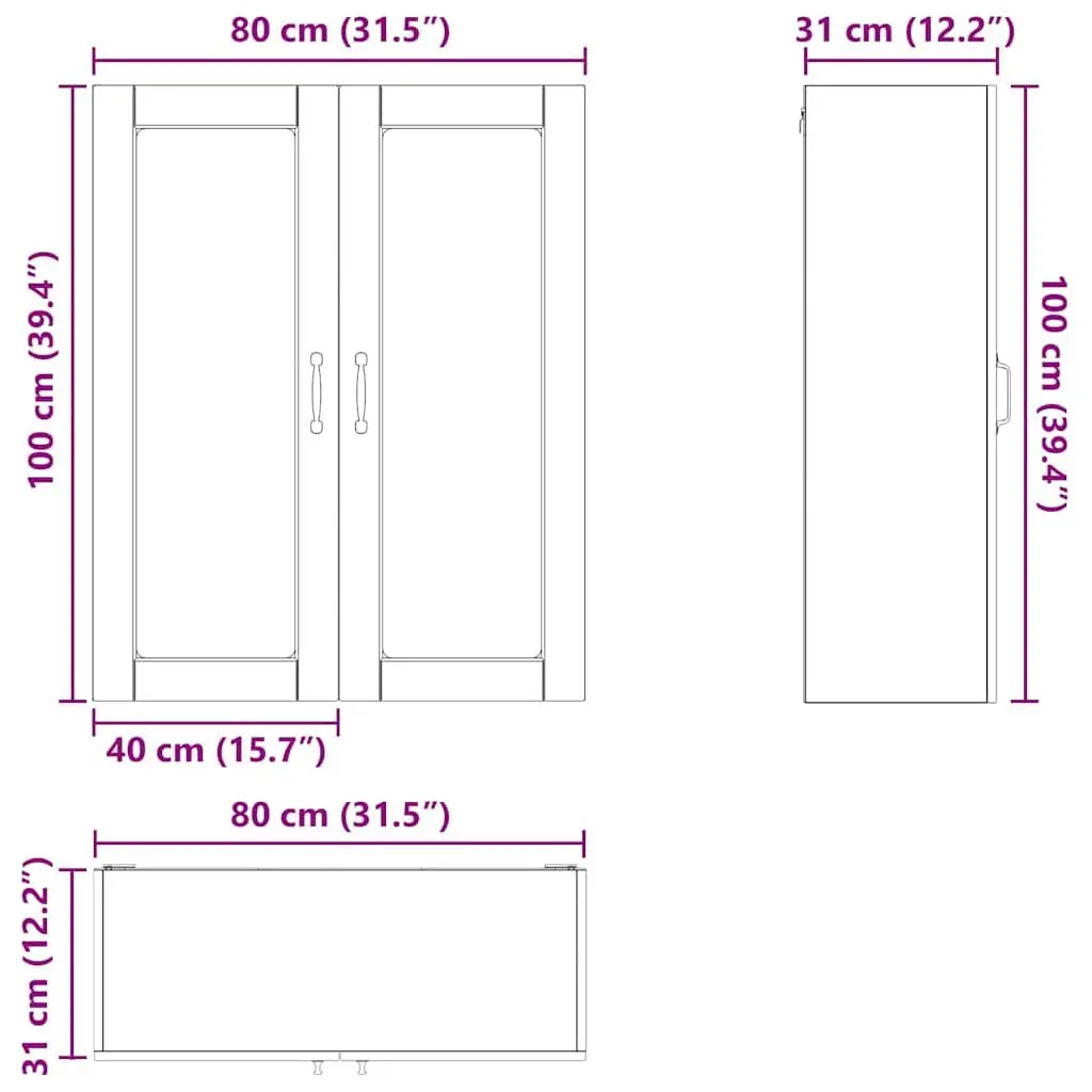 Black Kitchen Cabinet with Dishwasher Panel