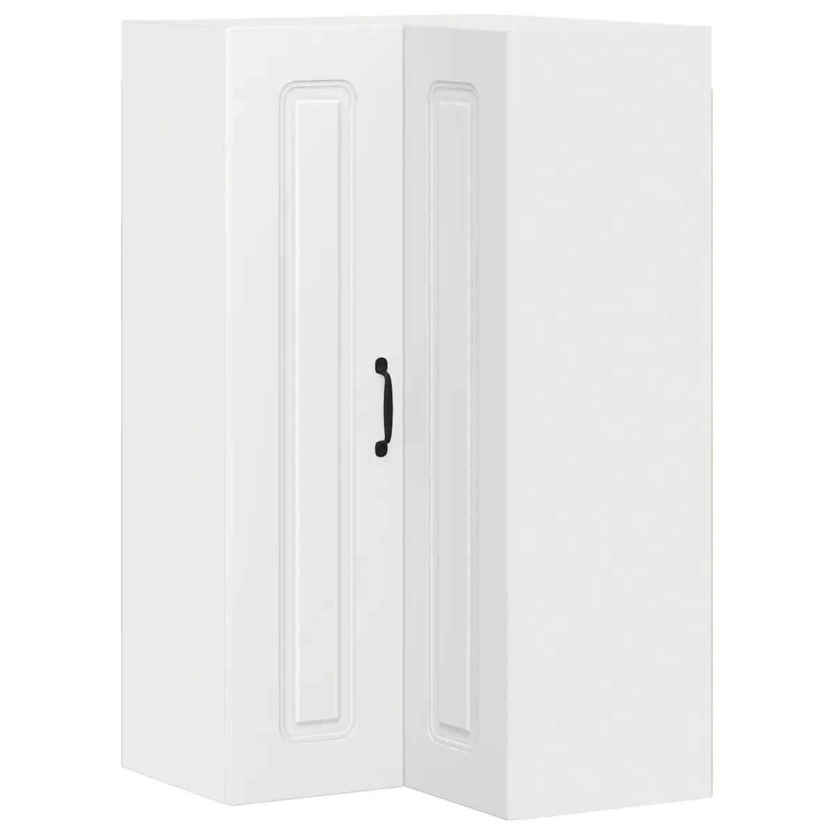 White Engineered Wood Kitchen Dishwasher Panel Cabinet Storage 57 x 57 x 100 cm