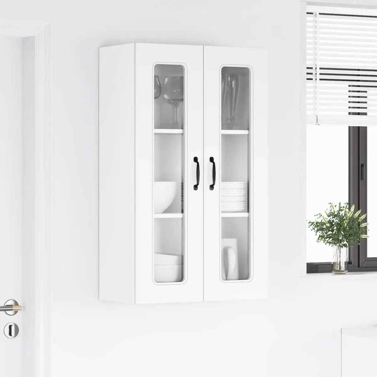 Dishwasher Panel Kitchen Cabinet White Engineered Wood Storage Organiser