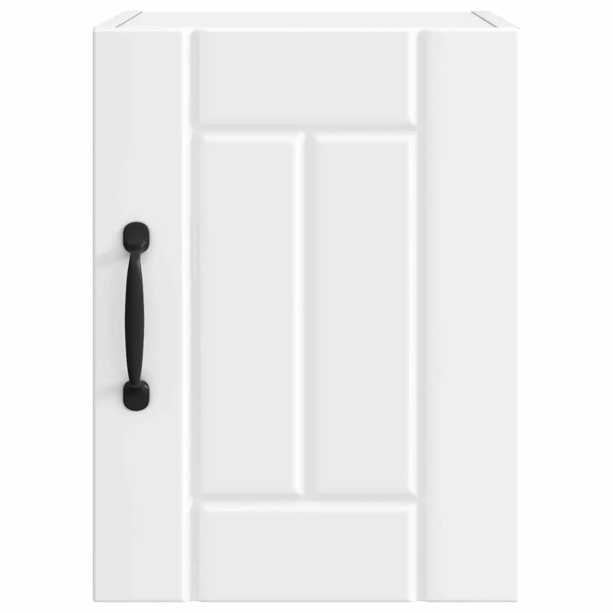 Wall Cabinet Storage Unit Kitchen Dishwasher Panel White Engineered Wood