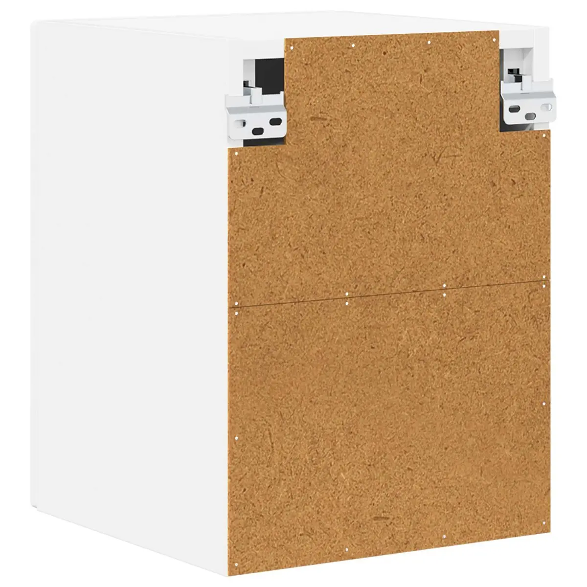 Wall Cabinet Kitchen Storage Unit Modern White Engineered Wood 30x31x40cm
