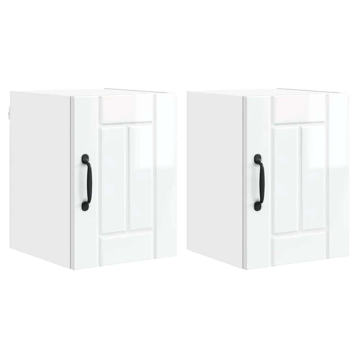 High Gloss White Cabinets