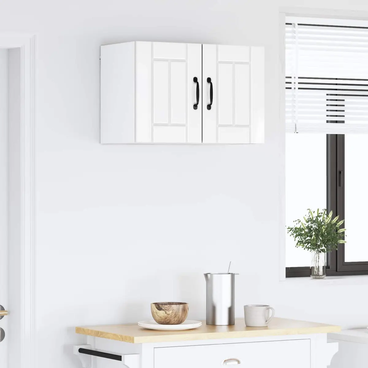 High Gloss White Cabinets
