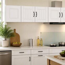 Wall Cabinet White Engineered Wood Kitchen Storage Cupboard 40 x 31 x 40 cm