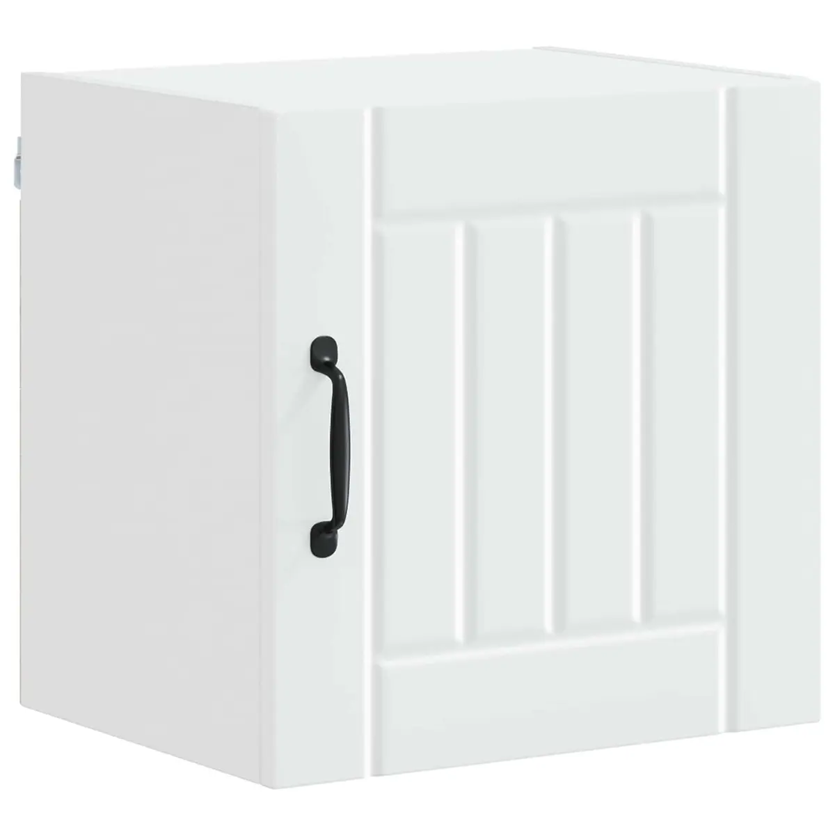 White Wall Cabinet for Kitchen Storage 40 x 31 x 40 cm
