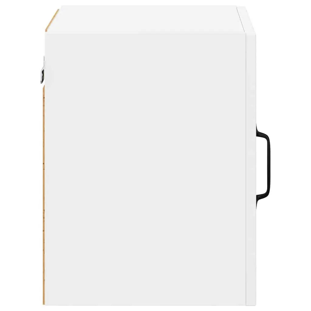 White Wall Cabinet for Kitchen Storage 40 x 31 x 40 cm