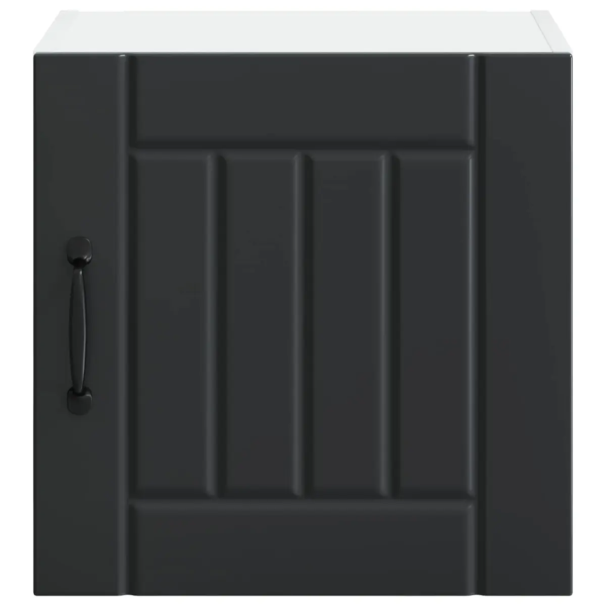 Black Wall Cabinet for Kitchen Spaces