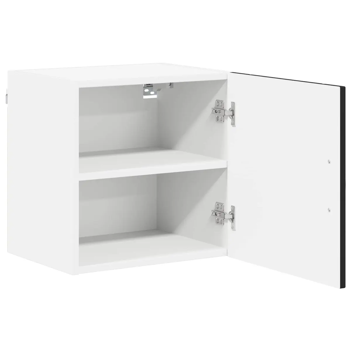 Kitchen Cabinets Modern Black Engineered Wood Storage 2 Pieces 40 x 31 x 40 cm