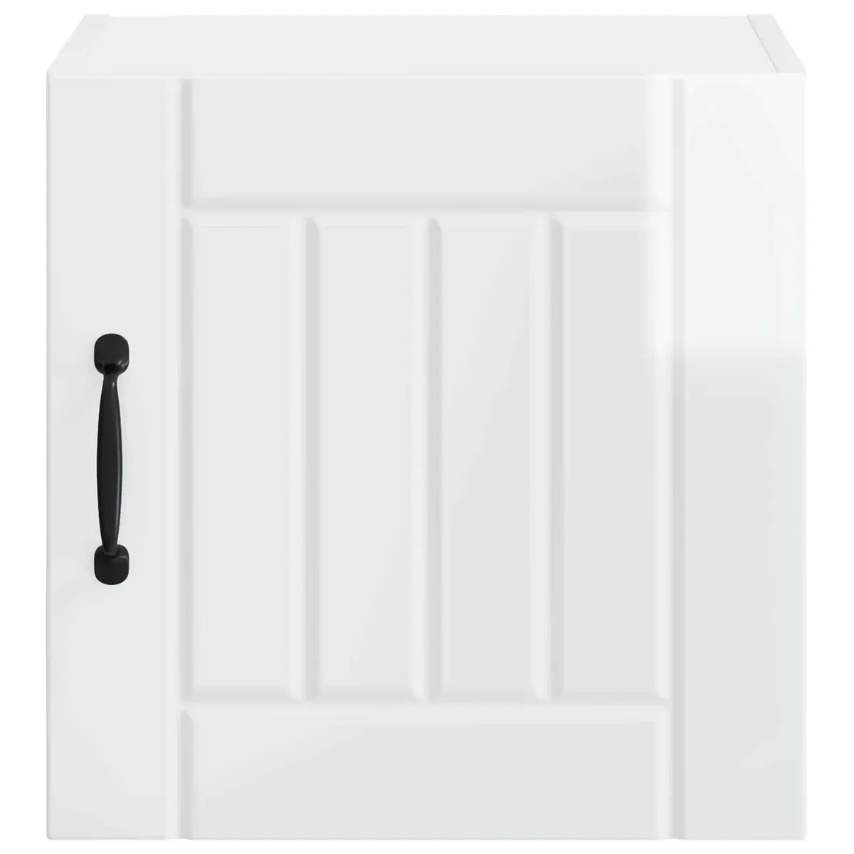 Wall Cabinet High Gloss White Kitchen Storage Unit Engineered Wood Dishwasher