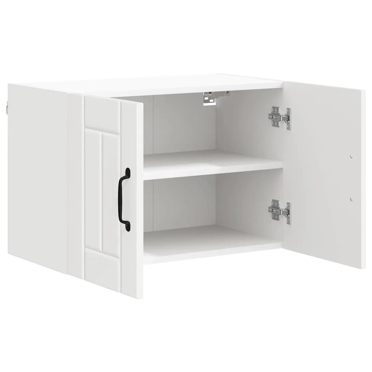 White Wall Cabinet for Kitchen Spaces
