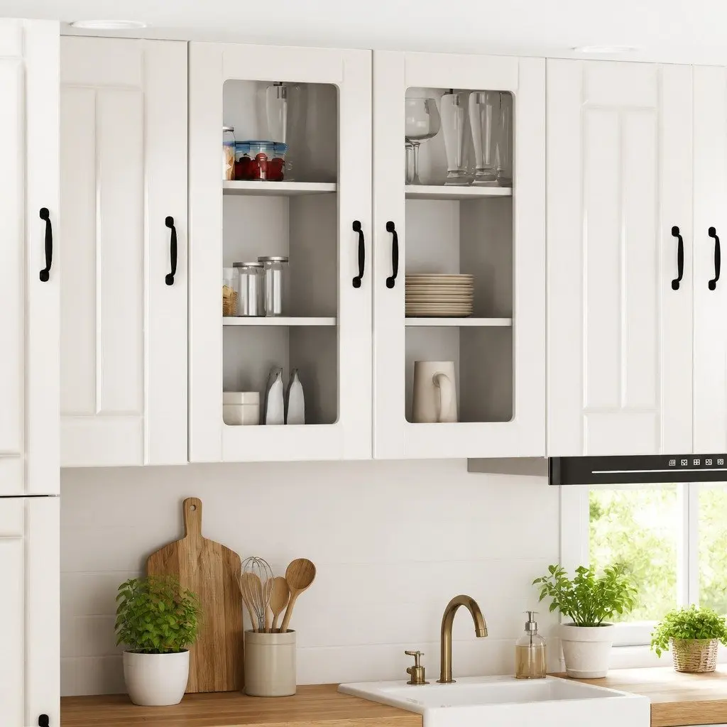 High Gloss White Wall Cabinet