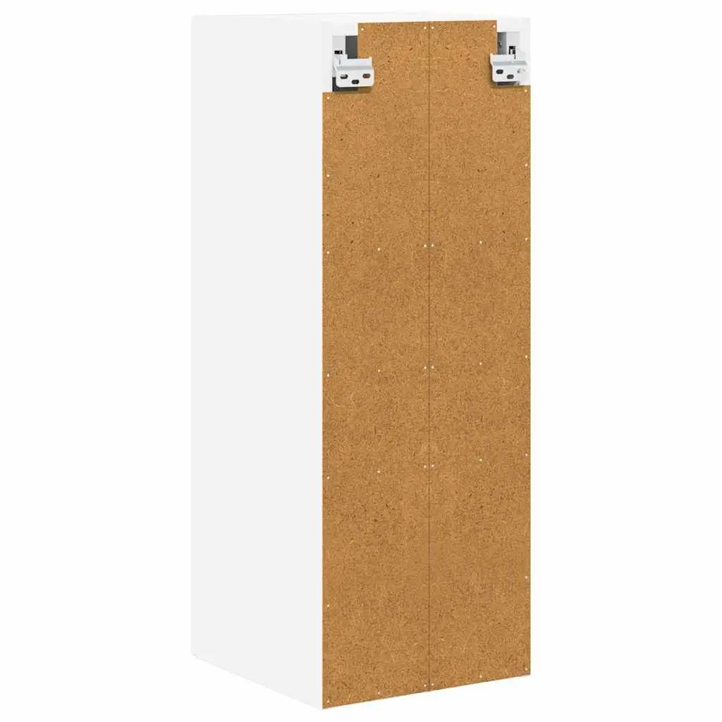 Wall Cabinet Kitchen Storage Dishwasher Panel High Gloss White Modern Design